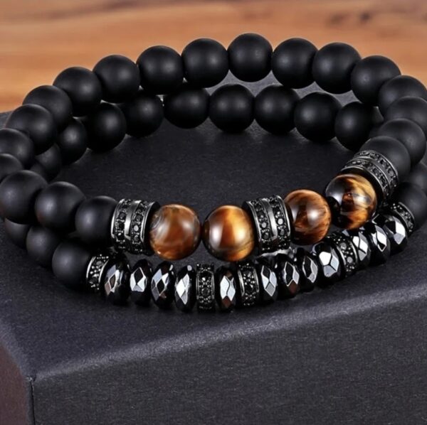 Unisex Natural stone beads. - Image 16