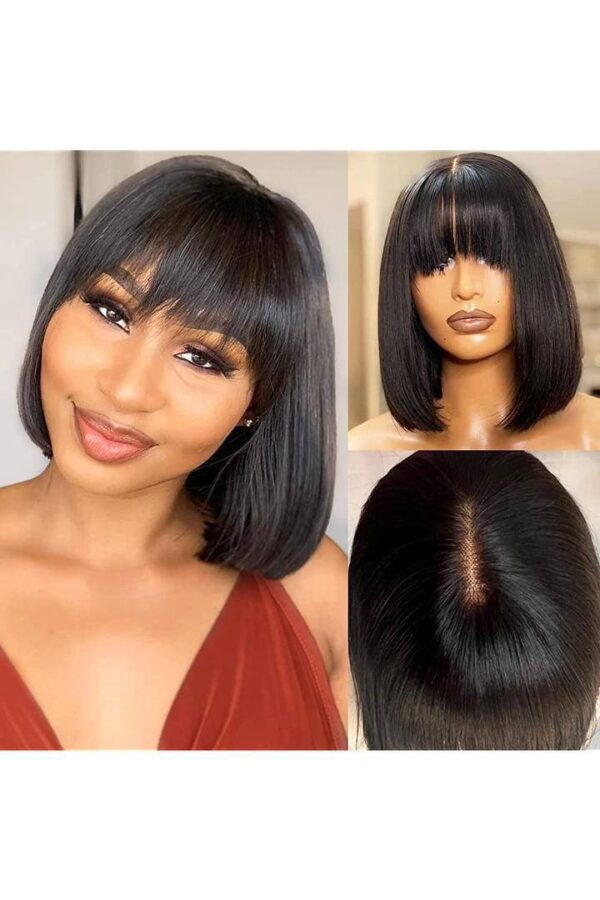 10" Fringe Wig 100% Human Hair