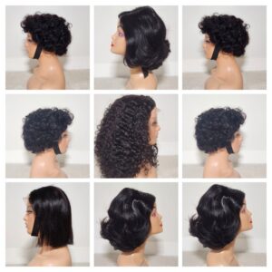 100% human hair wigs